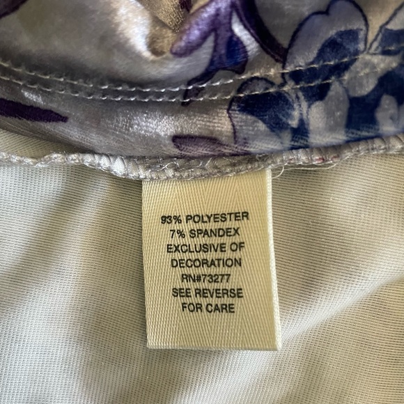 Mudd Mock Turtleneck Floral Dress Size L - Picture 5 of 5